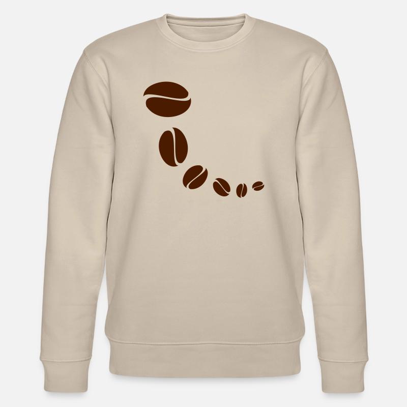Coffee Beans - Stanley/Stella Unisex Bio-Sweatshirt CHANGER  - Beige