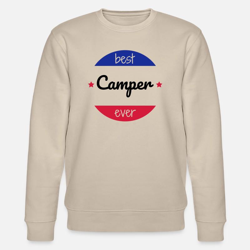 Campingplatz / Camper / Camping / Camp - Stanley/Stella Unisex Bio-Sweatshirt CHANGER  - Beige