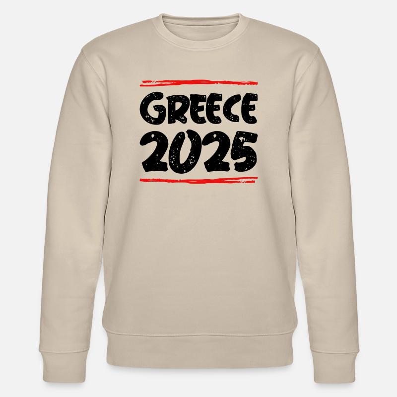 Grèce 2025 Dicton - Sweat bio CHANGER Stanley/Stella Unisexe - beige