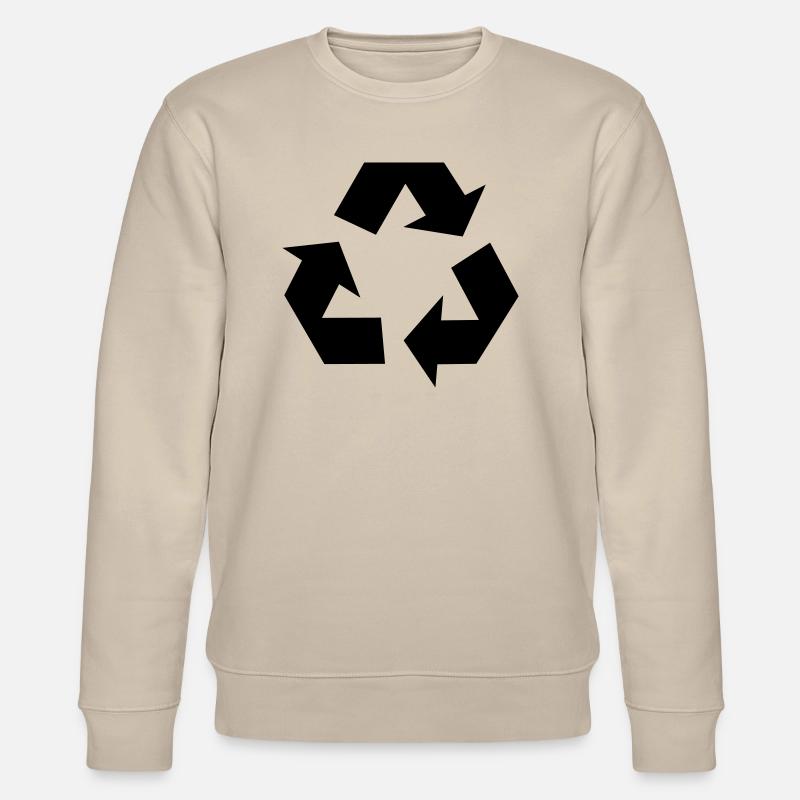 recycle environment - Sweat bio CHANGER Stanley/Stella Unisexe - beige