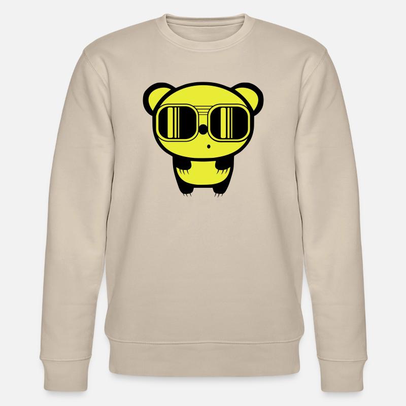 dessin panda - Sweat bio CHANGER Stanley/Stella Unisexe - beige