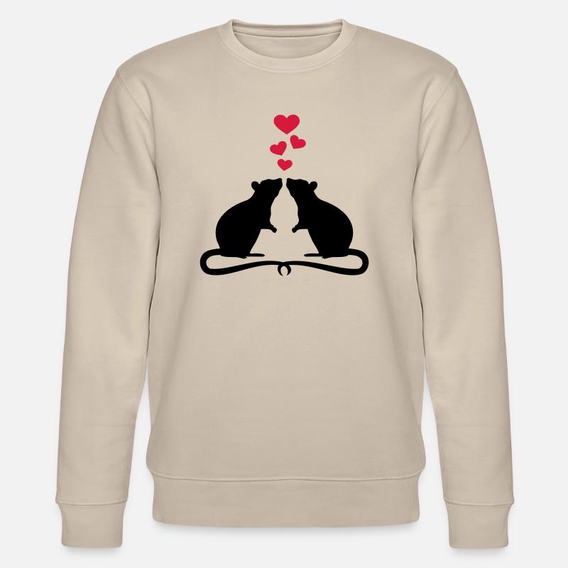 Rat - Sweat bio CHANGER Stanley/Stella Unisexe - beige