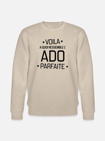 adolescent / enfant / ado / adolescente - Sweat bio CHANGER Stanley/Stella Unisexe - beige