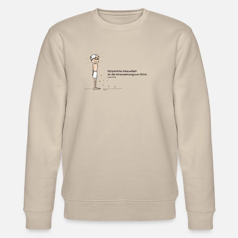 Körperliche Gesundheit - Stanley/Stella Unisex Bio-Sweatshirt CHANGER  - Beige
