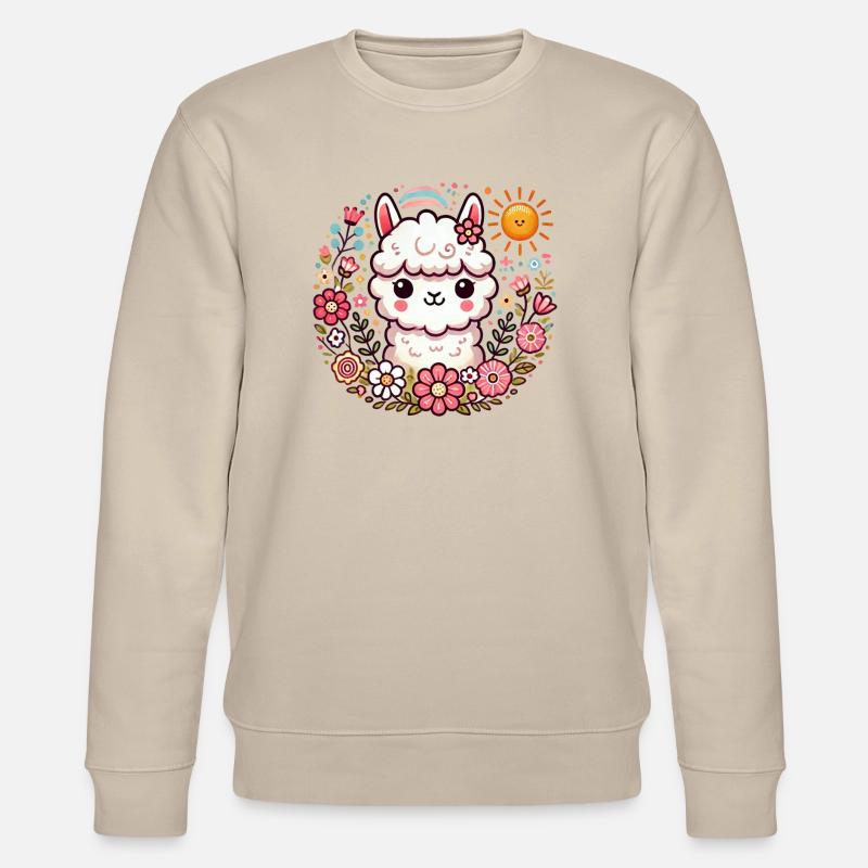 Alpaka 1 - Stanley/Stella Unisex Bio-Sweatshirt CHANGER  - Beige