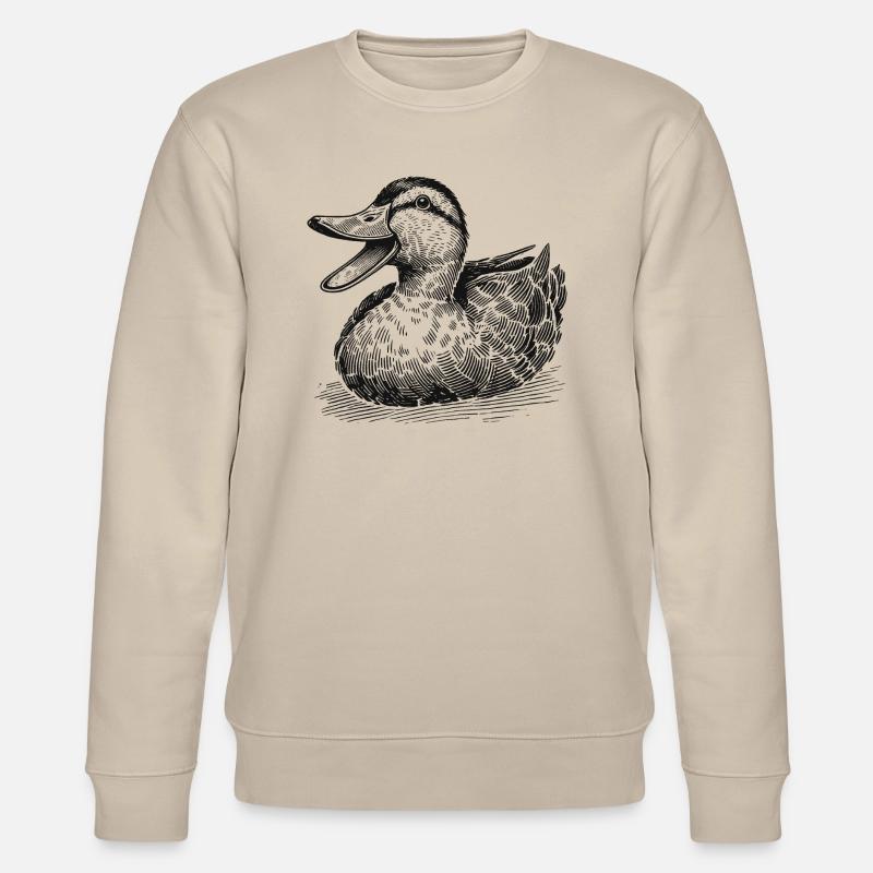 Ente - Stanley/Stella Unisex Bio-Sweatshirt CHANGER  - Beige
