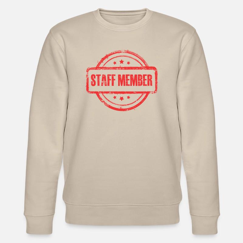 Staff Stempel - Stanley/Stella Unisex Bio-Sweatshirt CHANGER  - Beige