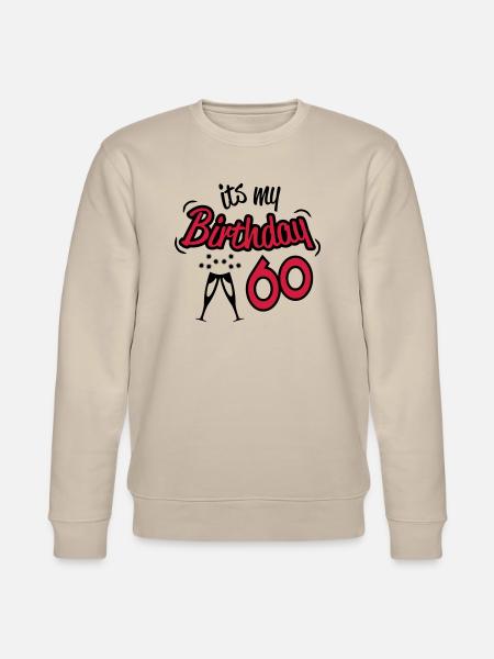 birthday_60 - Stanley/Stella CHANGER Unisex Organic Sweatshirt - beige