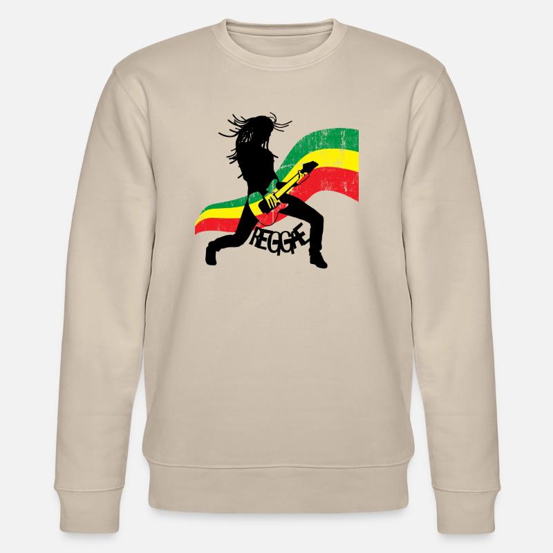 Reggae - Stanley/Stella Unisex Bio-Sweatshirt CHANGER  - Beige