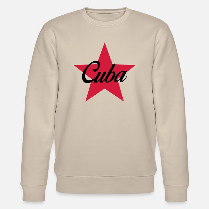 Cuba - Stanley/Stella Unisex Bio-Sweatshirt CHANGER  - Beige