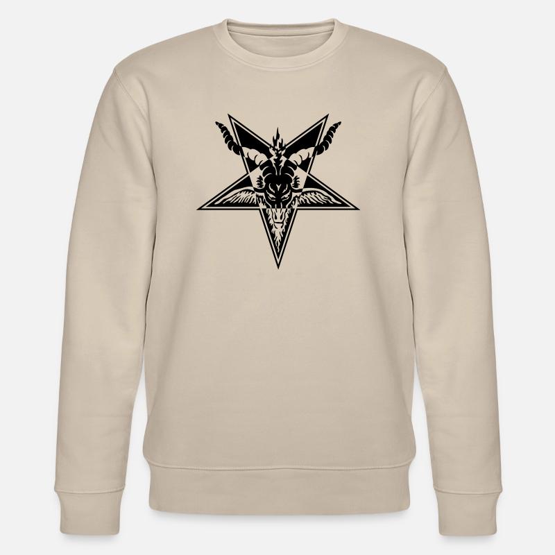 Pentagram__V019 - Stanley/Stella Unisex Bio-Sweatshirt CHANGER  - Beige