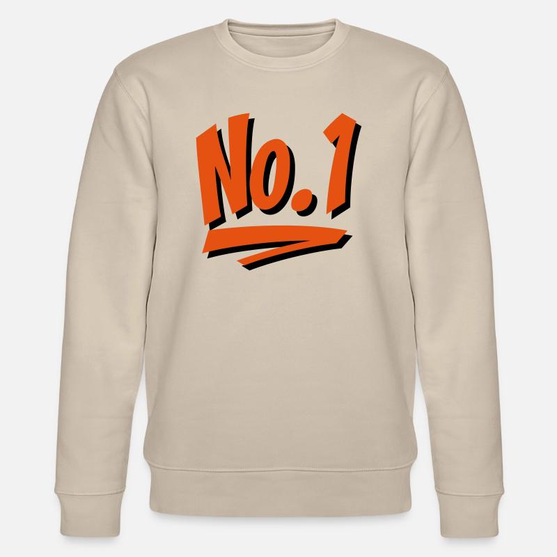 Nummer 1 - Stanley/Stella Unisex Bio-Sweatshirt CHANGER  - Beige