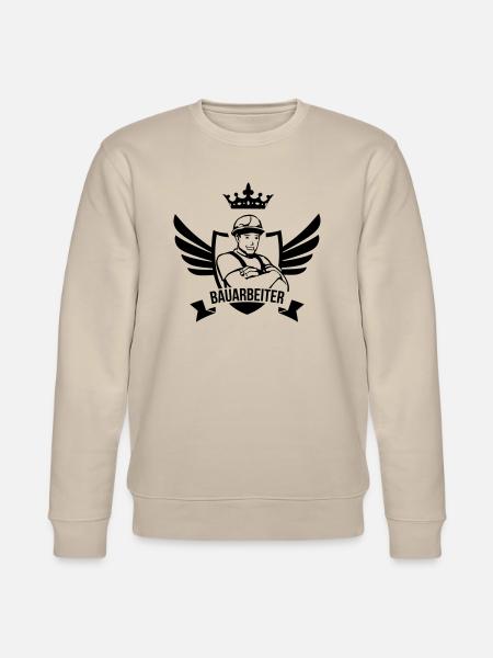 Bauarbeiter - Stanley/Stella Unisex Bio-Sweatshirt CHANGER - Beige
