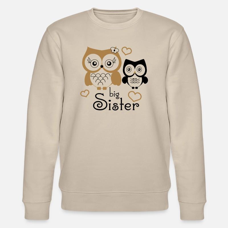 Big Sister - Stanley/Stella Unisex Bio-Sweatshirt CHANGER  - Beige
