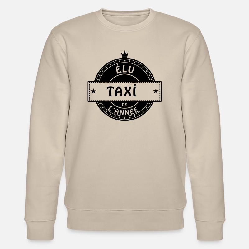 elu taxi de l'année - Sweat bio CHANGER Stanley/Stella Unisexe - beige