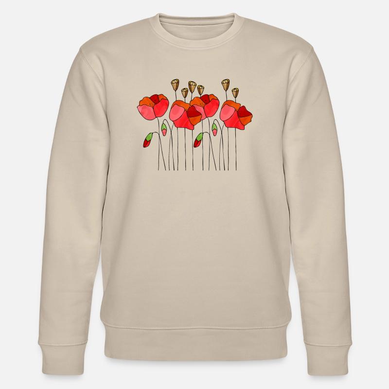 Fleur - Sweat bio CHANGER Stanley/Stella Unisexe - beige