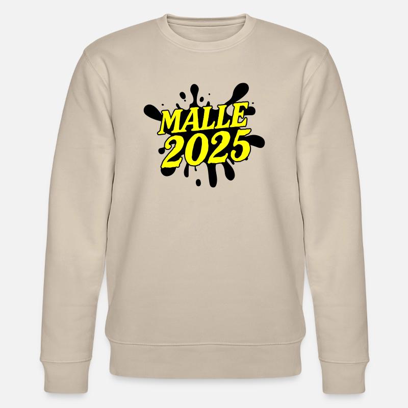 Malle 2025 - Stanley/Stella Unisex Bio-Sweatshirt CHANGER  - Beige