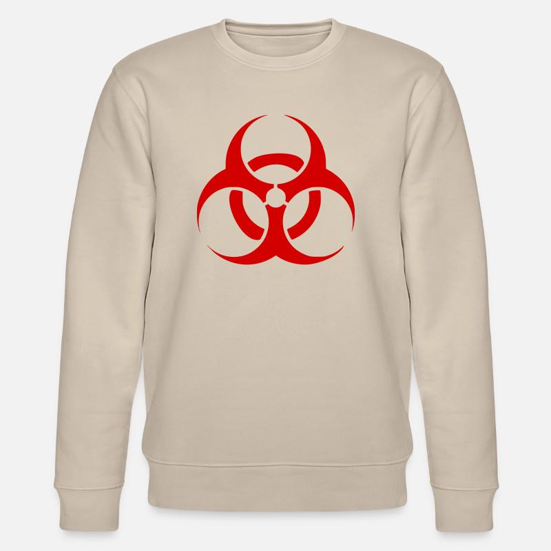 Biohazard - Stanley/Stella Unisex Bio-Sweatshirt CHANGER  - Beige