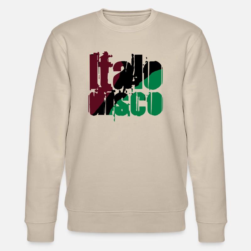 Italo Disco - Sweat bio CHANGER Stanley/Stella Unisexe - beige