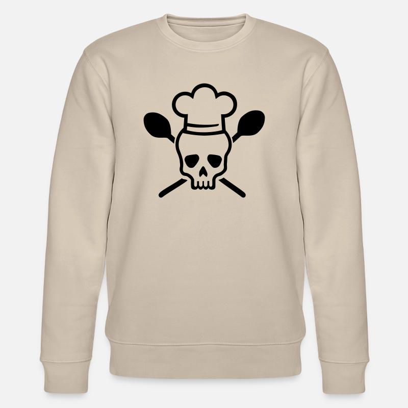 Cuisinier - Sweat bio CHANGER Stanley/Stella Unisexe - beige