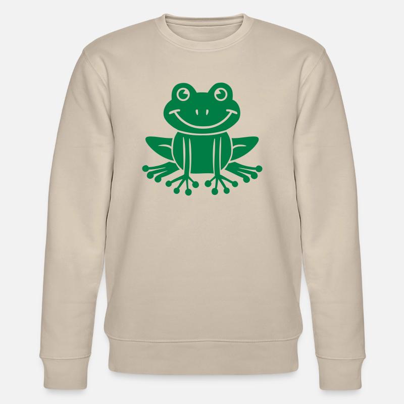 Frosch - Stanley/Stella Unisex Bio-Sweatshirt CHANGER  - Beige