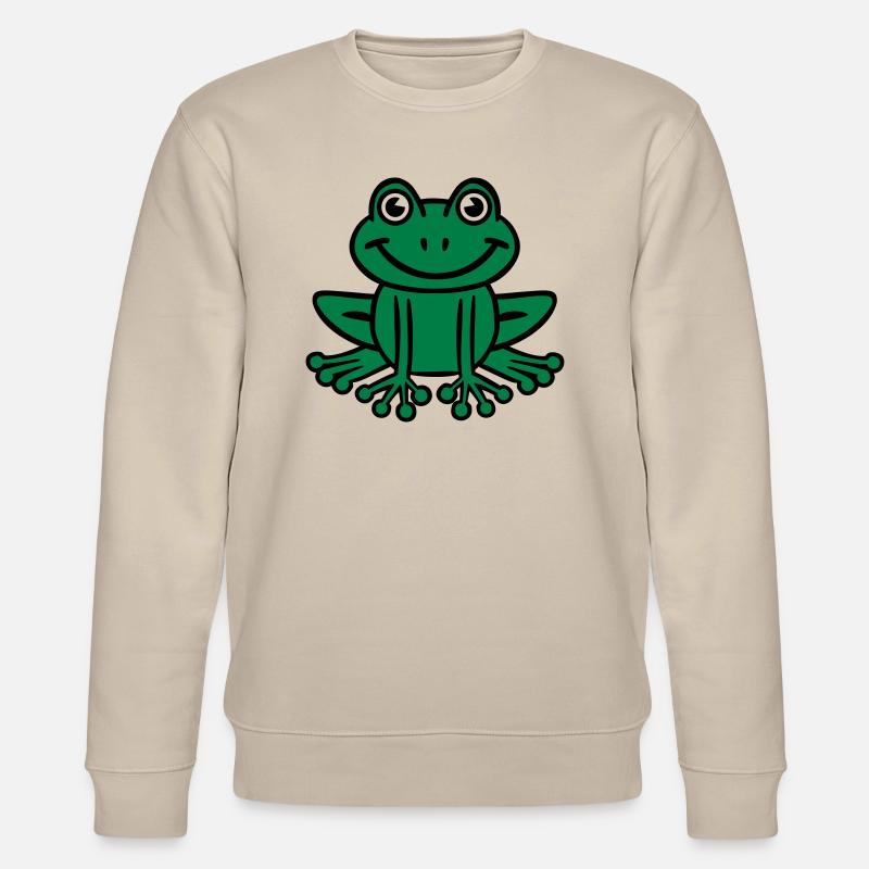 Frosch - Stanley/Stella Unisex Bio-Sweatshirt CHANGER  - Beige