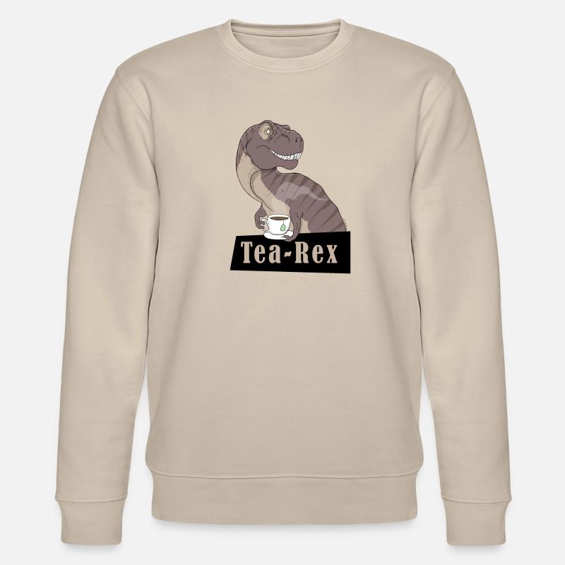 TEA-REX - Sweat bio CHANGER Stanley/Stella Unisexe - beige