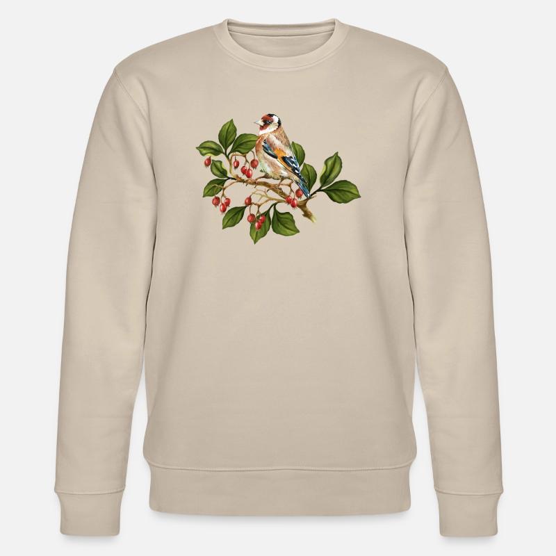 Bunter Vogel - Stanley/Stella Unisex Bio-Sweatshirt CHANGER  - Beige