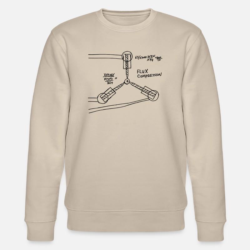 Flux Compression - Stanley/Stella CHANGER Unisex Organic Sweatshirt - beige