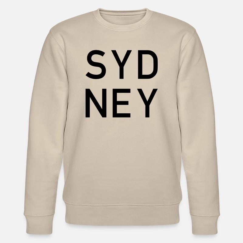 Sydney_2 - Stanley/Stella Unisex Bio-Sweatshirt CHANGER - Beige