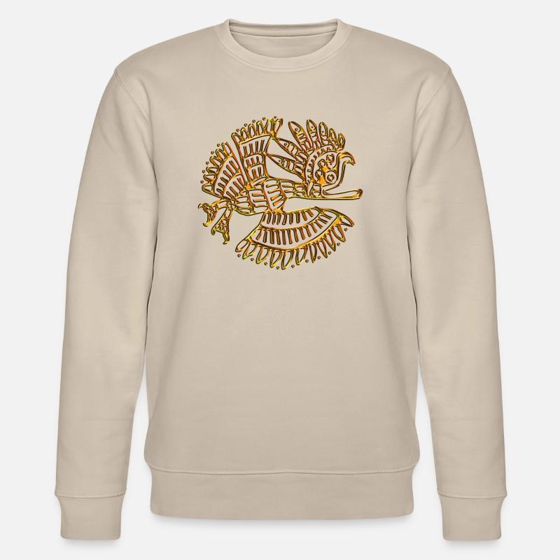 EAGLE INDIEN - Sweat bio CHANGER Stanley/Stella Unisexe - beige