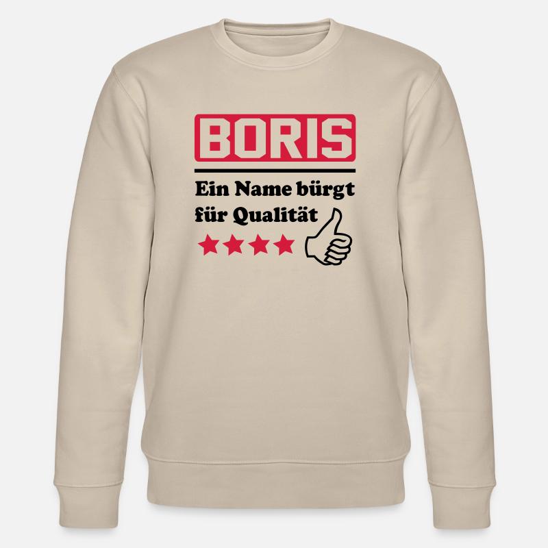 Boris - Sweat bio CHANGER Stanley/Stella Unisexe - beige