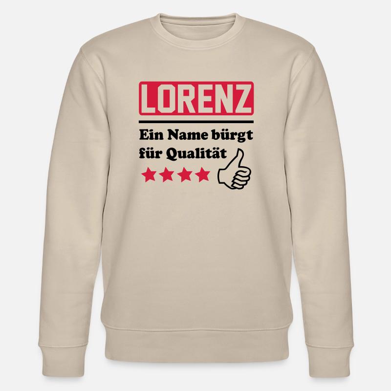lorenz - Sweat bio CHANGER Stanley/Stella Unisexe - beige