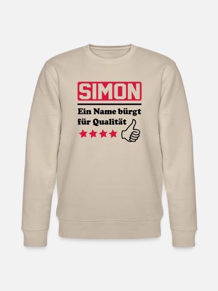 simon - Stanley/Stella Unisex Bio-Sweatshirt CHANGER - Beige