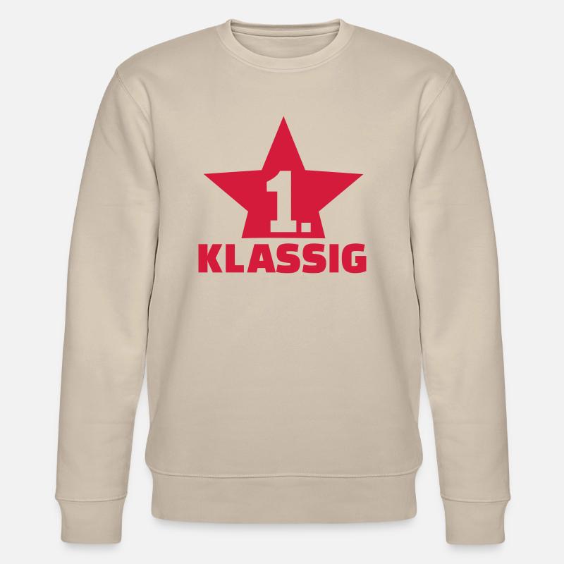 Einschulung - Stanley/Stella Unisex Bio-Sweatshirt CHANGER - Beige