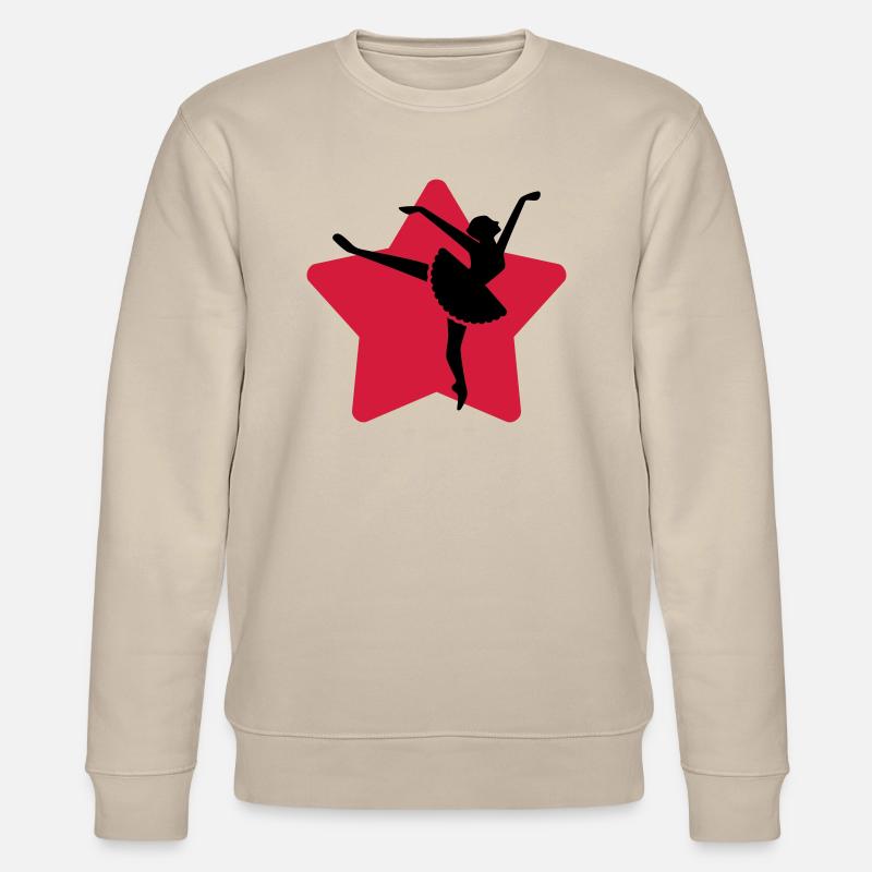Danse Danseur Danseuse Ballet Opéra - Sweat bio CHANGER Stanley/Stella Unisexe - beige