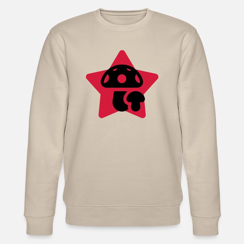 Chasse aux champignons / Champignon / Cueillette - Sweat bio CHANGER Stanley/Stella Unisexe - beige