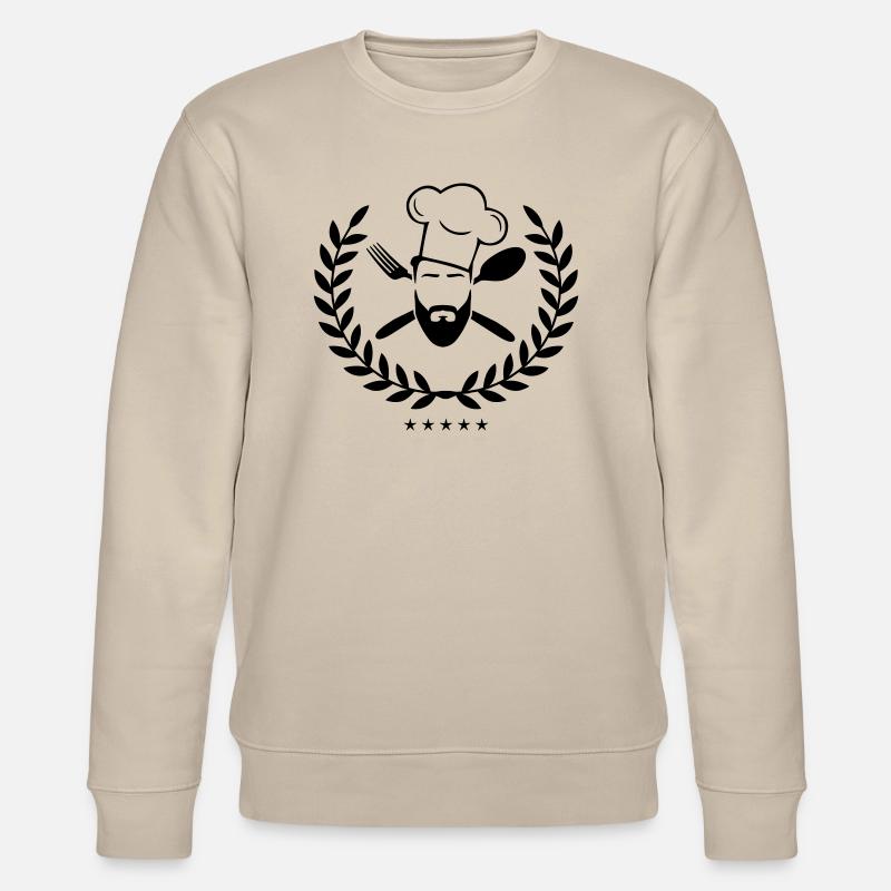 cook design - Stanley/Stella Unisex Bio-Sweatshirt CHANGER  - Beige