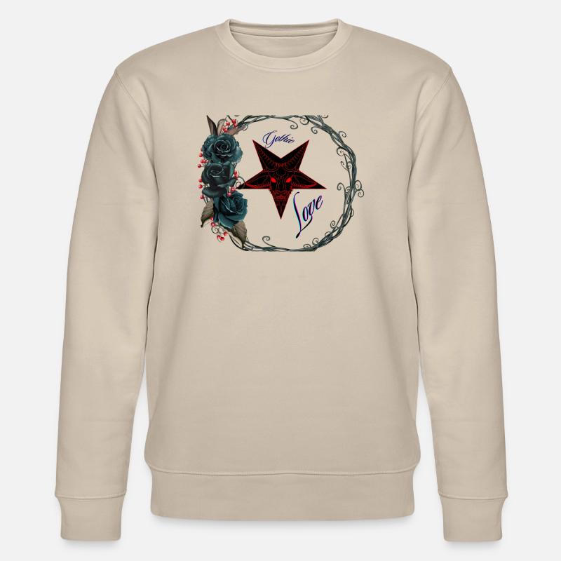 Gothic-Liebe - Stanley/Stella Unisex Bio-Sweatshirt CHANGER  - Beige