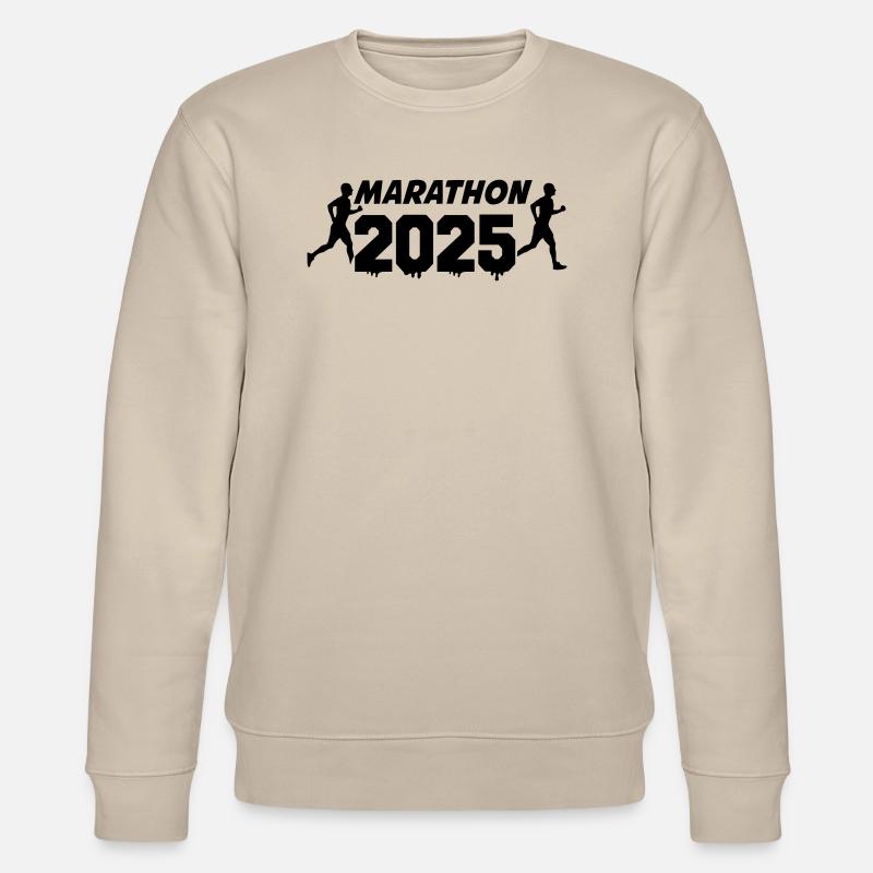 Marathon 2025 - Stanley/Stella Unisex Bio-Sweatshirt CHANGER  - Beige