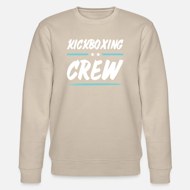Kickboxing Crew - Stanley/Stella Unisex Bio-Sweatshirt CHANGER - Beige