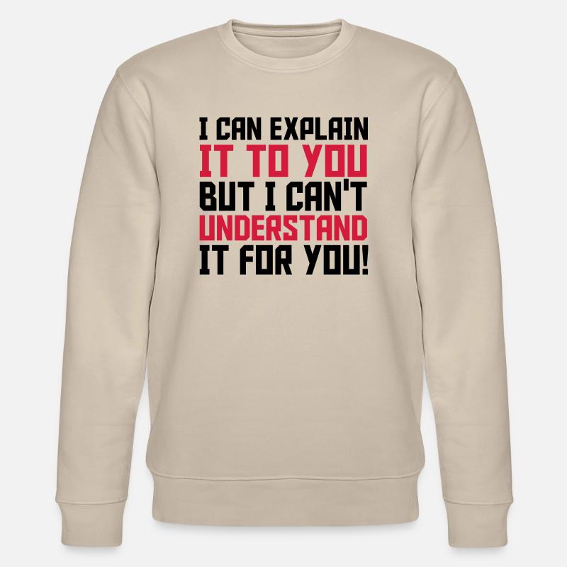 Explain - Stanley/Stella Unisex Bio-Sweatshirt CHANGER  - Beige