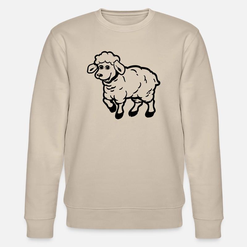 SCHAF süss - Stanley/Stella Unisex Bio-Sweatshirt CHANGER  - Beige