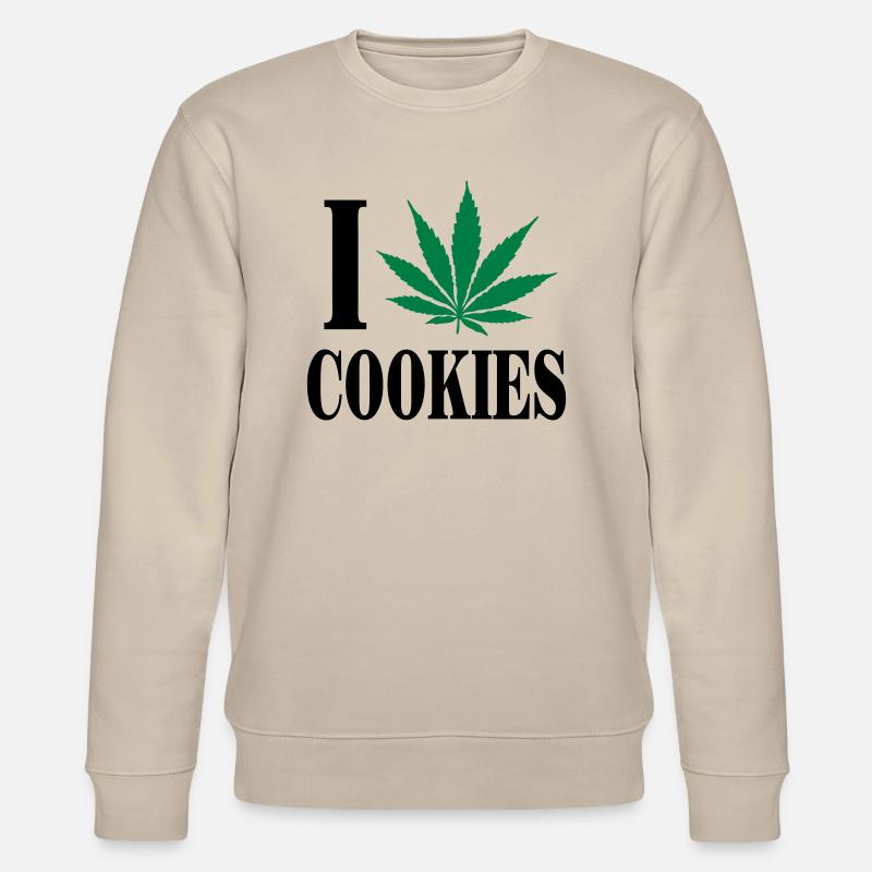 I love cookies - Sweat bio CHANGER Stanley/Stella Unisexe - beige