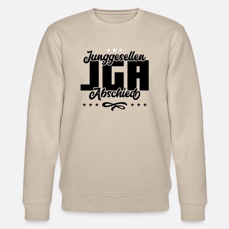 jga junggesellenabschied - Stanley/Stella Unisex Bio-Sweatshirt CHANGER  - Beige
