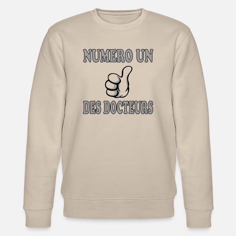 Numéro un des DOCTEURS - Sweat bio CHANGER Stanley/Stella Unisexe - beige