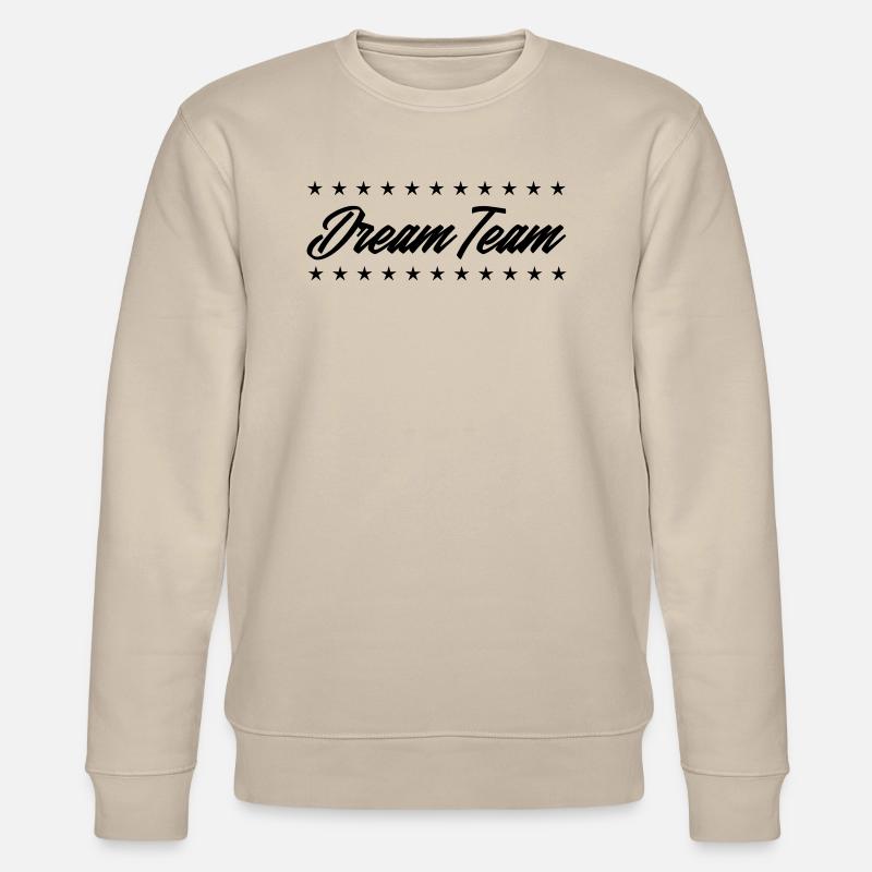 dream team - Stanley/Stella Unisex Bio-Sweatshirt CHANGER  - Beige
