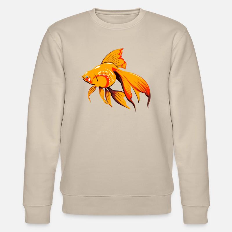 fish439 - Stanley/Stella Unisex Bio-Sweatshirt CHANGER  - Beige
