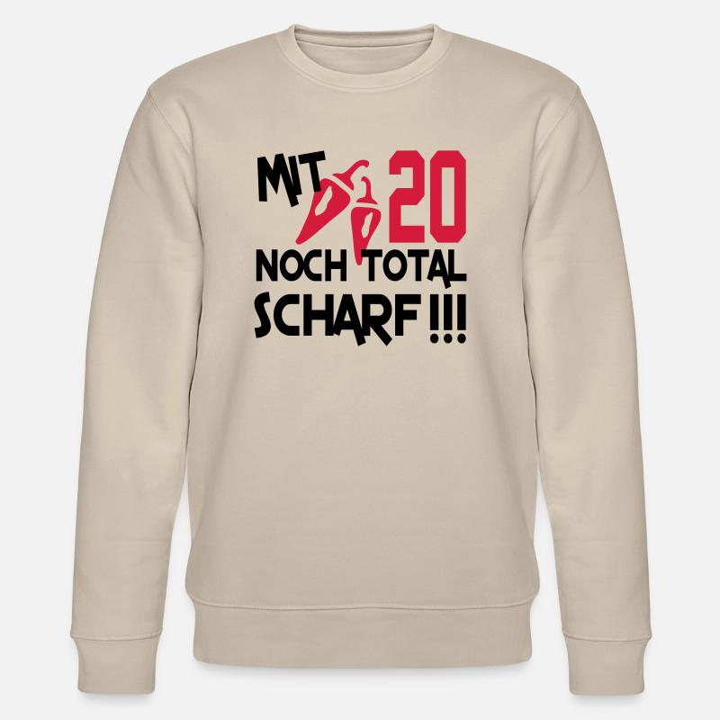 total_scharf_20 - Stanley/Stella Unisex Bio-Sweatshirt CHANGER  - Beige