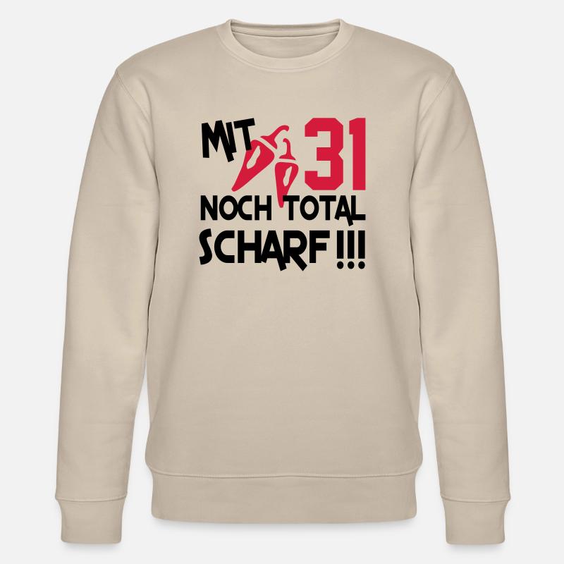 total_scharf_31 - Stanley/Stella Unisex Bio-Sweatshirt CHANGER  - Beige